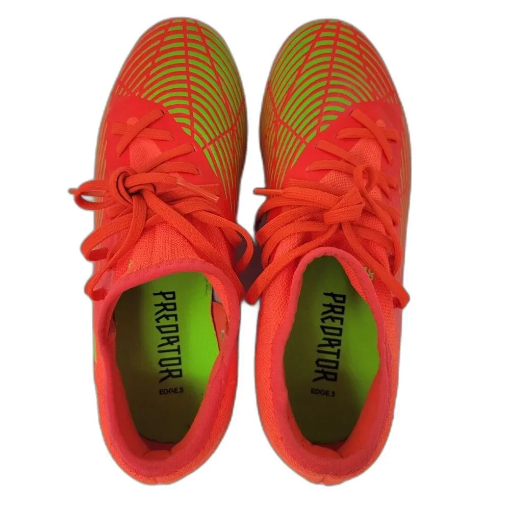 Adidas Predator Edge 3 Neon Orange Soccer Cleats Shoes